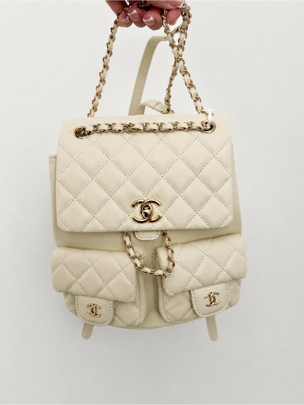 CC Ch**nel mini backpack